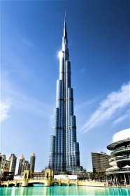 The Tallest Skyscraper in the World, Dubai Burj Khalifa in UAE