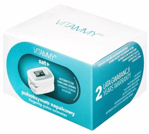 SAT+, Pulzný oximeter s precíznou OLED obrazovkou