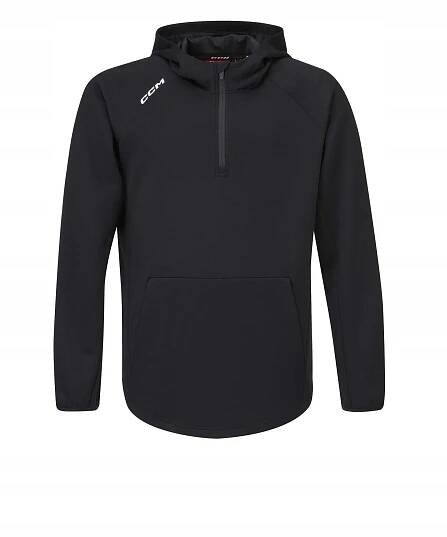 CCM Mikina CCM Locker Room 1/4 Zip 2022 SR, Senior, M, černá