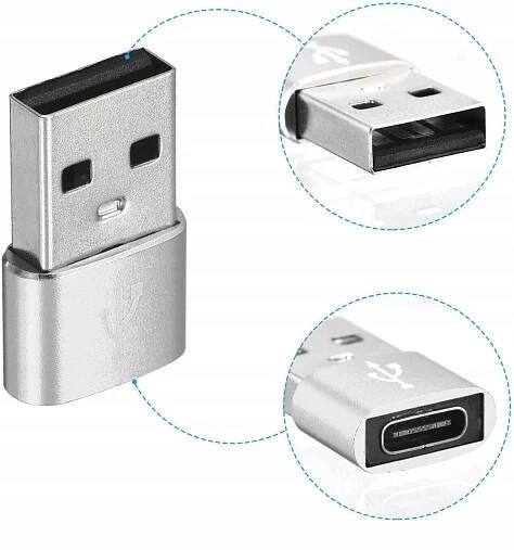 ADAPTÉR OTG USB-C NA USB-A Značka žádná značka