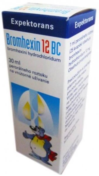 Kapky k léčbě dýchacích cest 12 BC Bromhexin, Berlin-Chemie levně | Kupi.cz
