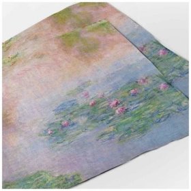 Lněné prostírání 48x32 cm Claude Monet Lekníny II / Water Lilies II
