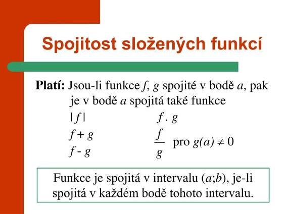 PPT - SPOJITOST FUNKCE PowerPoint Presentation, free download - ID:6999024