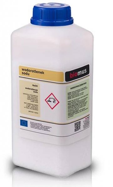 BIOMUS HYDROXID SODNÝ hydroxid sodný 1000G
