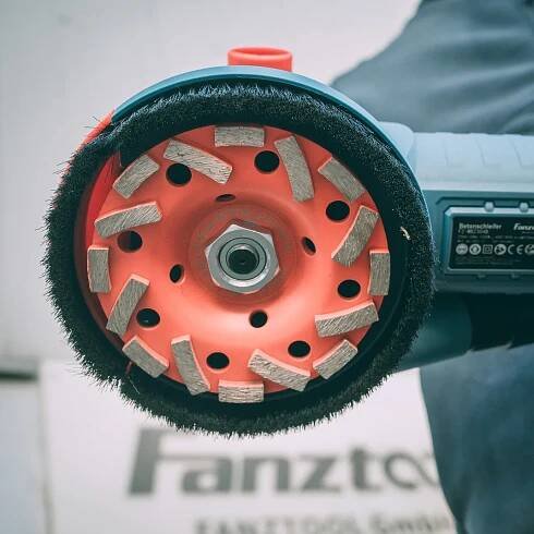 FANZWORK Bruska na beton diamantový brusný kotouč 1500W/125mm | Aukro