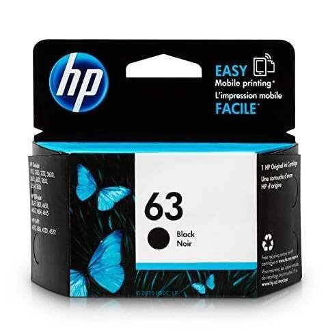HP 63 Black Ink Cartridge