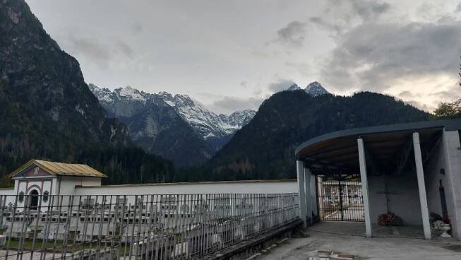 Rakousko-uherský hřbitov Santo Stefano di Cadore.