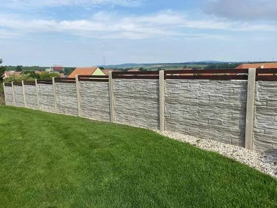 Betonové ploty od výroby po montáž od 225 Kč Bulhary STAVEX BV - Betonové ploty • Firmy.cz