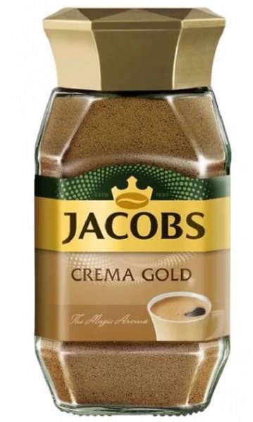 Jacobs Crema Gold instantní, 200 g