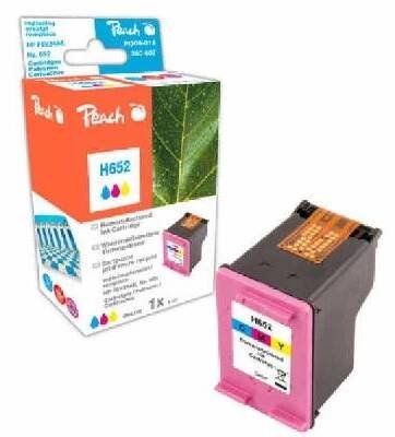 PEACH kompatibilní cartridge HP F6V24AE, No.652, color, 8ml