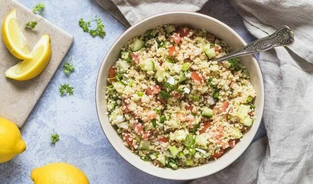 Tabouleh s bulgurem