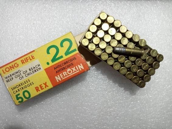 Staré střelivo ráže .22 - Sběratelské zbraně
