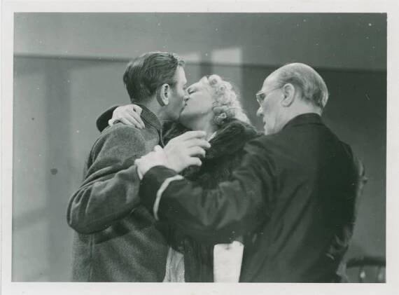 Edvin Adolphson, Karin Ekelund, Gösta Hillberg - Zločin - Z filmu