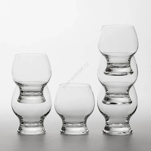 Sada 6x sklenice Lady 250 ml čirá