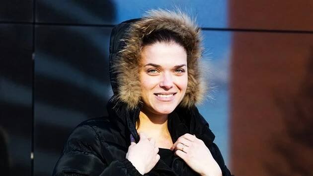 Herečka Irena Máchová