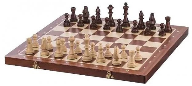 ČistéDřevo Dřevěné šachy 52 x 52 cm