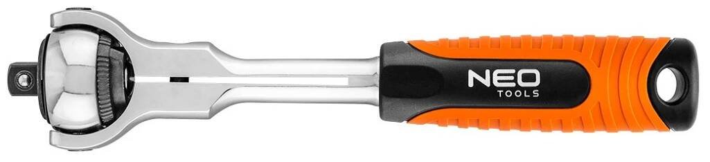 Ráčna 3/8", 360°, 72 zubů, 200 mm