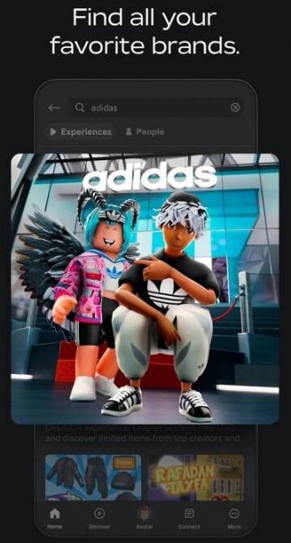Snímek obrazovky aplikace Roblox