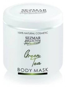 Přírodní maska na tělo a obličej zelený čaj 500 ml
