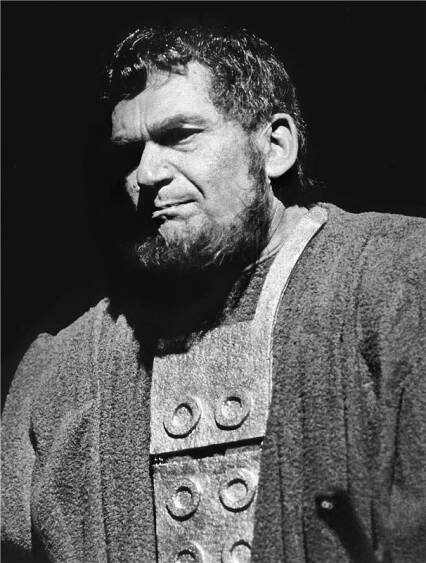 Děvka z města Théby - 07.04.1967, Ladislav Boháč (Kreón) Foto: Jaromír Svoboda