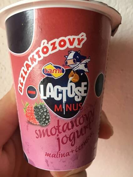 Podrobné informace o potravině Smetanový jogurt malina-ostružina