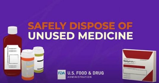 Safe Disposal of Medicines