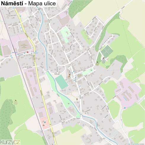 Náměstí - mapy | Kurzy.cz