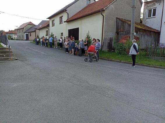 V Horních Těšicích si připomněli 79. výročí osvobození vesnice