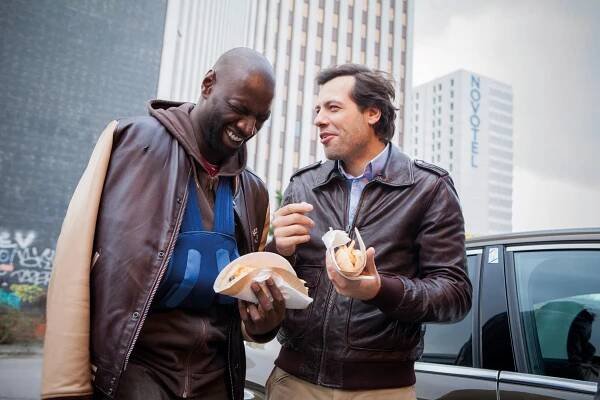 Nepoužitelní - Z filmu - Omar Sy, Laurent Lafitte