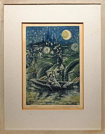Pražská romance - Rudolf Zörner - Galerie umění