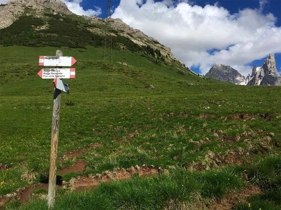 Rolle Cereda Valles Passes in Trentino