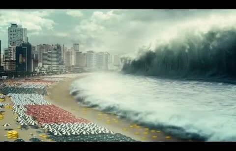 60fps 海云台 Haeundae Korean movie 2009 (Tsunami scene cut) HD