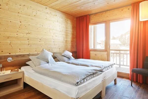 Postel nebo postele na pokoji v ubytování Seiser Alm Urthaler + 105 fotografií