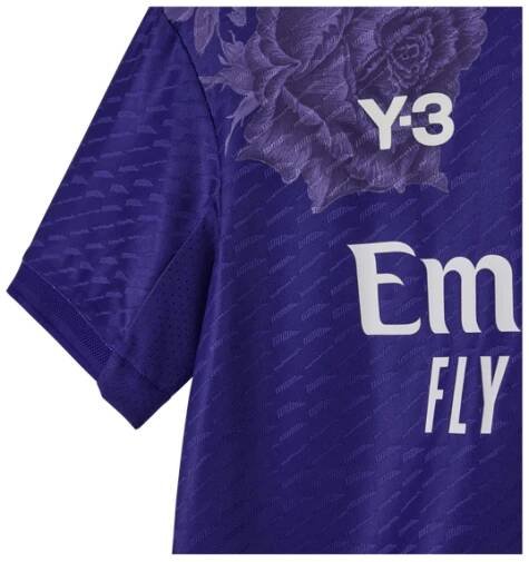 adidas Real Madrid Y3 Auth. Trikot 4th 2023/2024 Kids Lila - lila