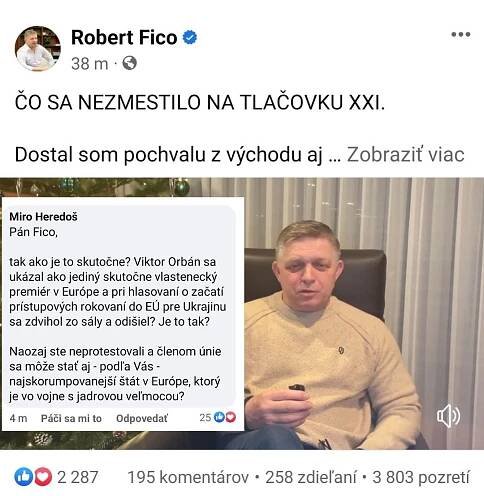 Fico podporuje vstup Ukrajiny do EÚ - inenoviny