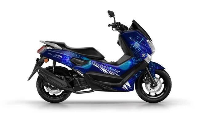 Yamaha nmax graphic sticker kit Yamaha nmax decal kit Yamaha nmax