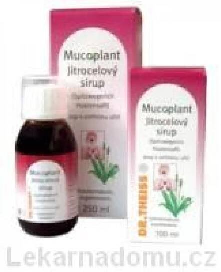 MUCOPLANT PROTI KAŠLI S JITROCELEM A MEDEM POR SIR 100ML