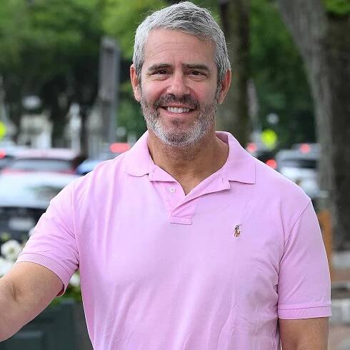 Andy Cohen is all smiles while doing some shopping in East Hampton New York