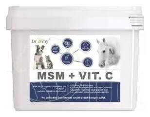 DROMY MSM + vitamin C pro koně a psy 5500g - doprava zdarma od 2 000 Kč