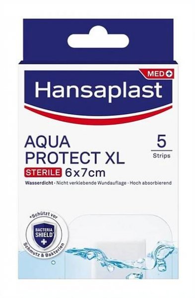 Hansaplast Aqua Protect náplast sterilní XL 5ks - skladem