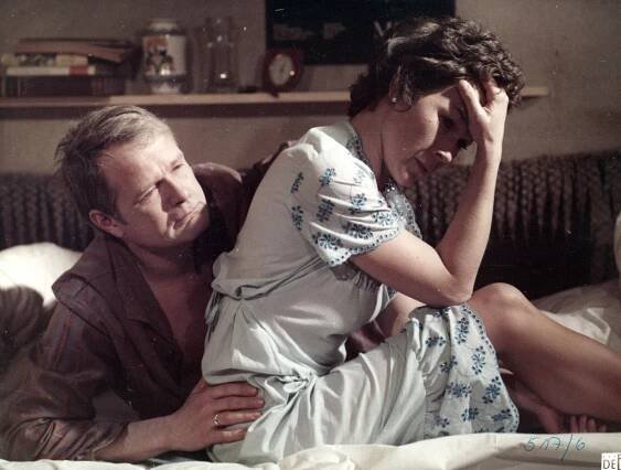 Glück im Hinterhaus - Z filmu - Dieter Mann, Jutta Wachowiak