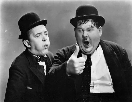 Na divokém západě - Promo - Stan Laurel, Oliver Hardy