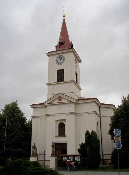 Újezd u Brna,kostel