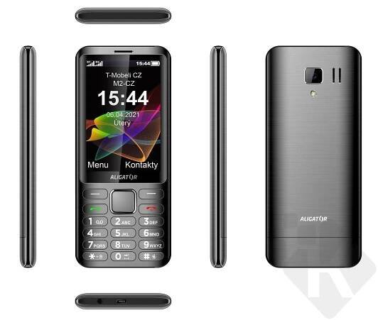 ALIGATOR D950, Dual sim, antracit (AD950AT) | Kuma.cz