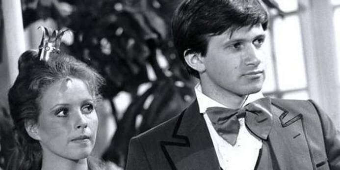 Julie Jurištová s Janem Hrušínským v pohádce Láďo, ty jsi princezna 