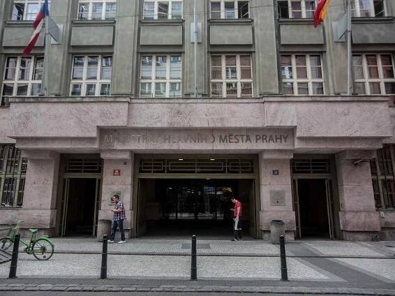 Škodův palác, sídlo Magistrátu hl. města.