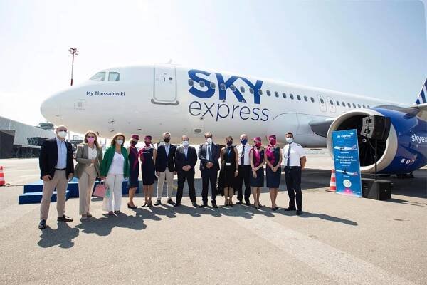SKY express mají poslední objednaný A320neo, nově létají do Říma