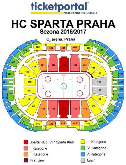 HC Sparta Praha » Od 1. června platí nové ceny permanentek