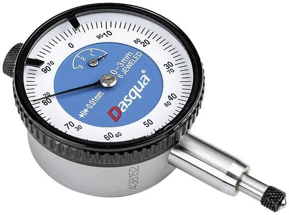 Dasqua 5121-1101 Miniaturní měřicí hodinky 170 mm 1 ks