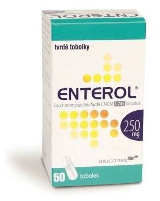 ENTEROL POR 250MG CPS DUR 50